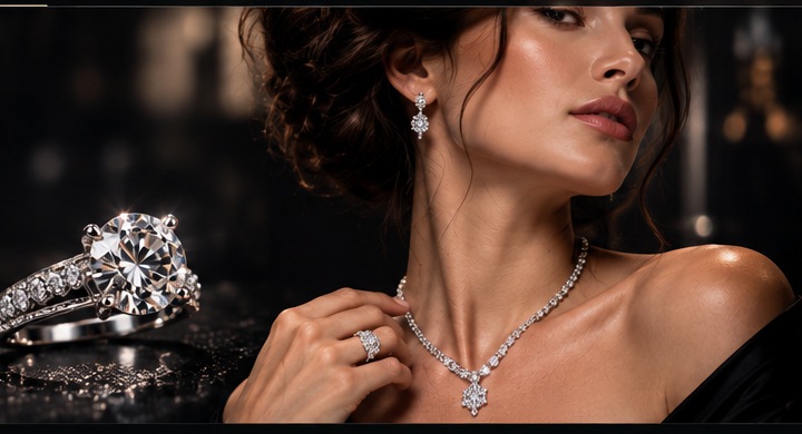 ACG DIAMOND pırlanta yüzük ve pırlanta kolye